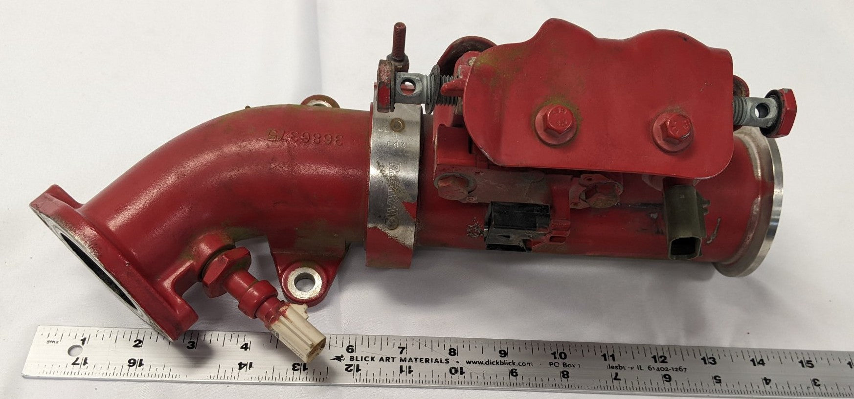 Used Cummins ISX15 EGR Air Flow Metering Orifice | 3685948