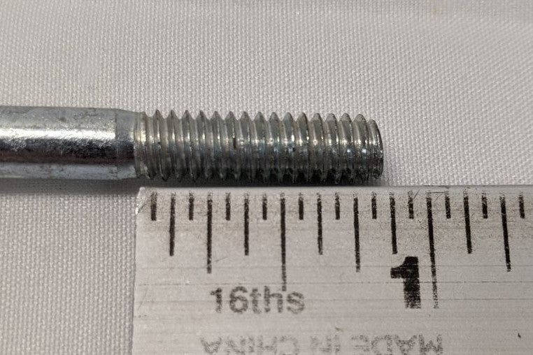 1/4"-20 x 3 1/4" Grade 5 Hex Bolts - Zinc Plated, Partly Threaded, Lot of 50