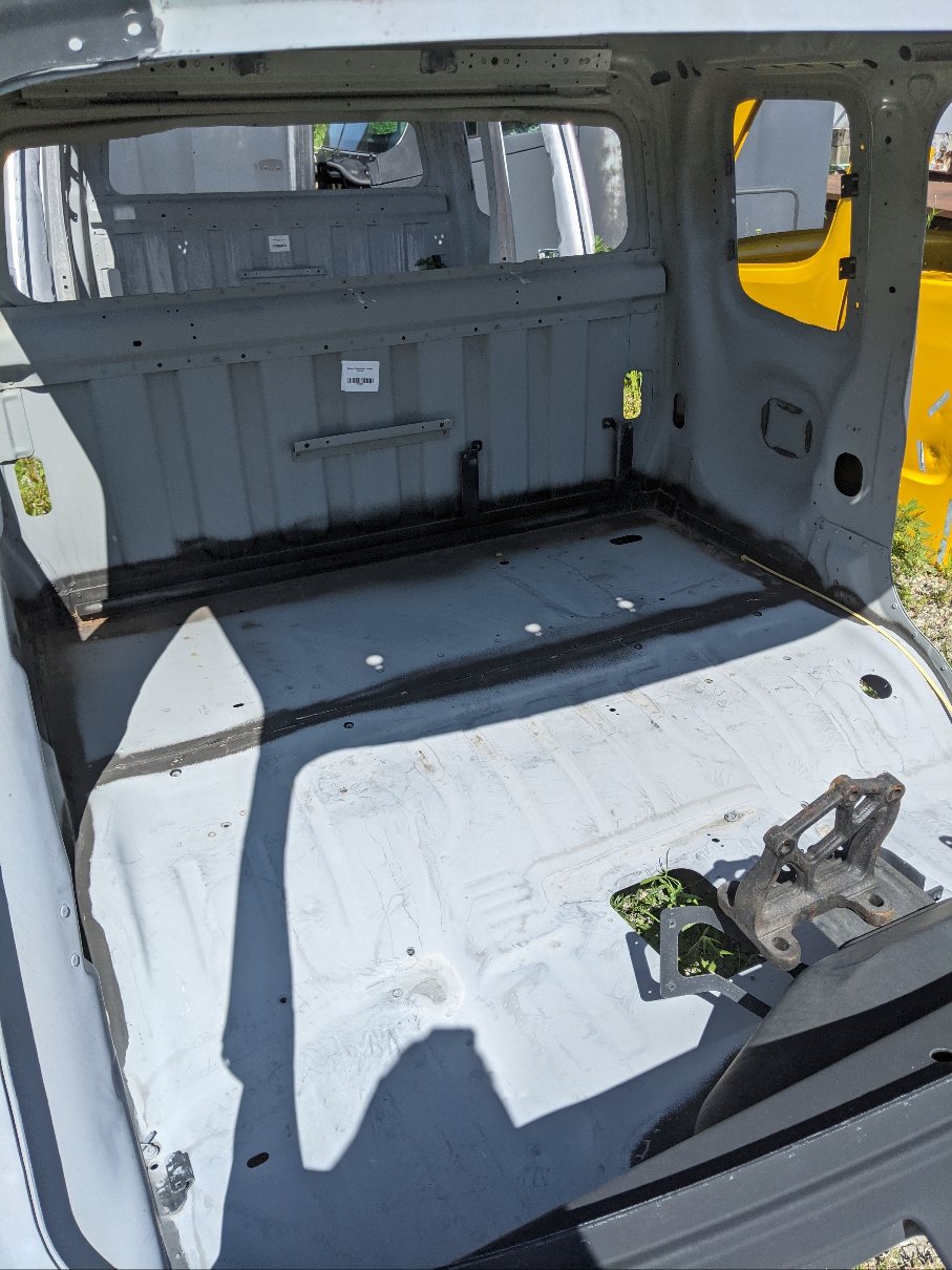 Damaged Freightliner M2 Extended Cab Shell