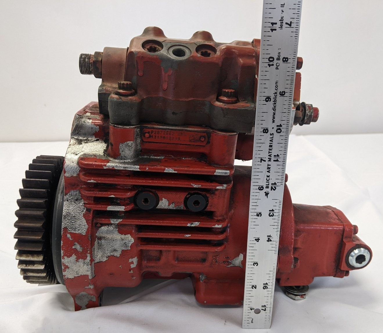 Used Cummins ISX15 Two Piston High Pressure Fuel Pump -P/N 2872662