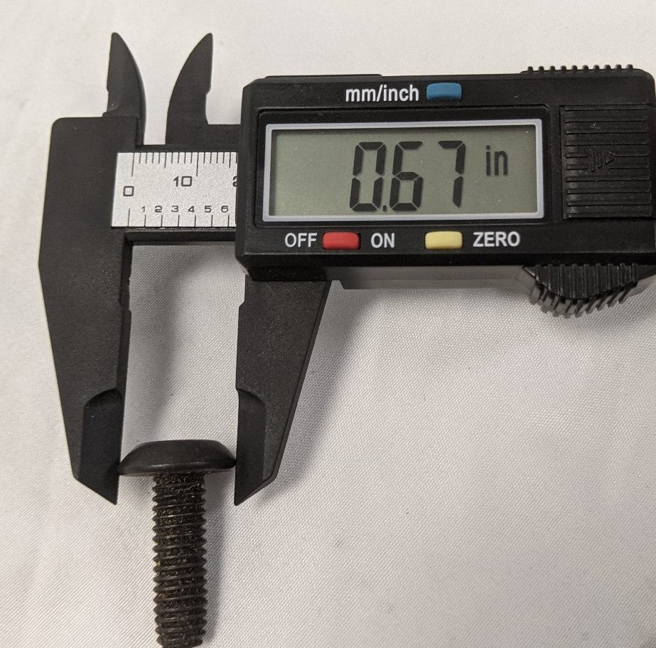 5/16"-18 x 1" Button Head Torx Bolts - Lot of 50 - Black Oxide Steel