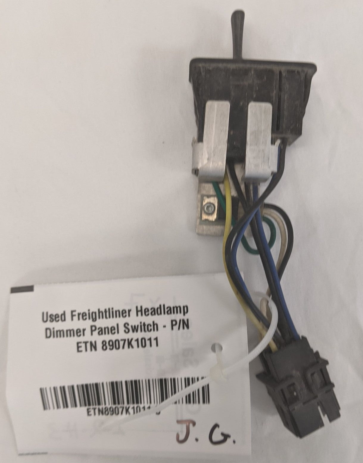 Used Freightliner Headlamp Dimmer Panel Switch - P/N ETN 8907K1011