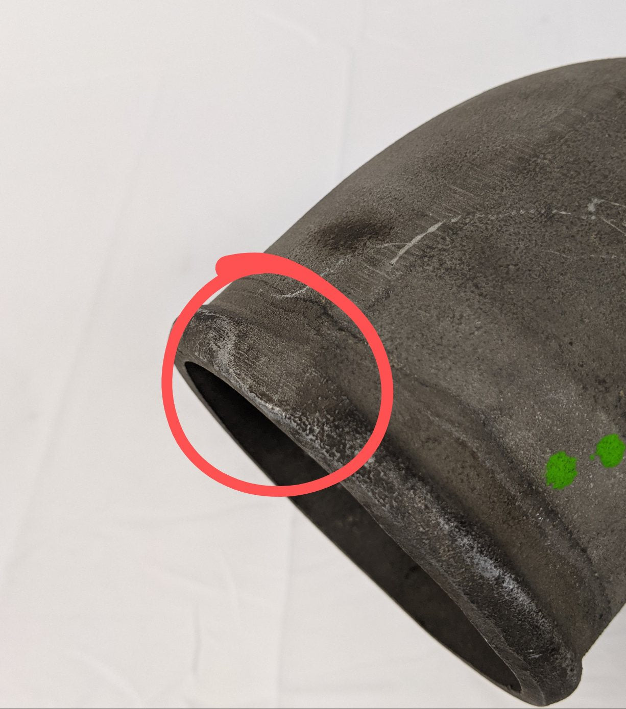 Used Caterpillar Charge Air Cooler Air Inlet Elbow - P/N 01-22293-000 (10126964883772)