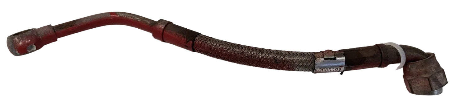 Used Cummins ISX 15 Turbo Coolant Supply Flexible Hose | P/N 3686397