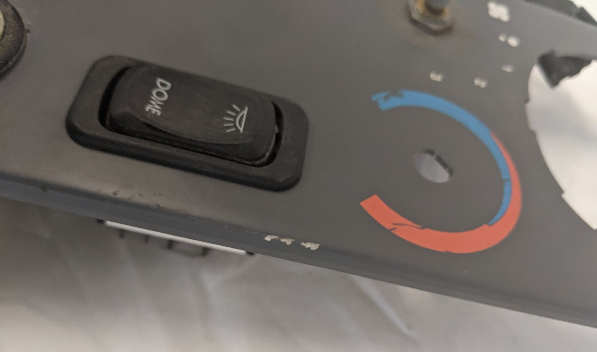 Used Freightliner Columbia Sleeper Box Control Panel -  P/N 22-46623-004