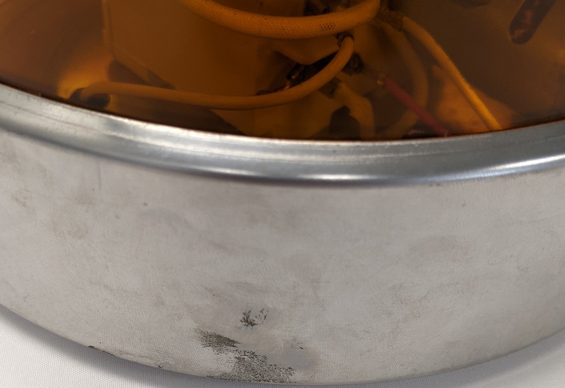 Grote 12V Sealed Beam Revolving Amber Beacon Light - P/N 7622