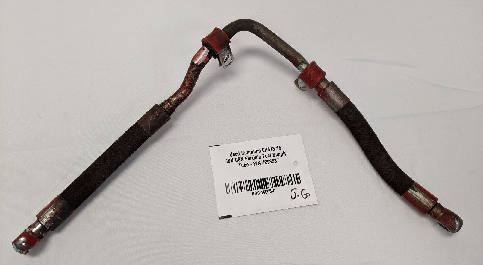 Used Cummins ISX QSX Flexible Fuel Supply Tube | P/N 4298537