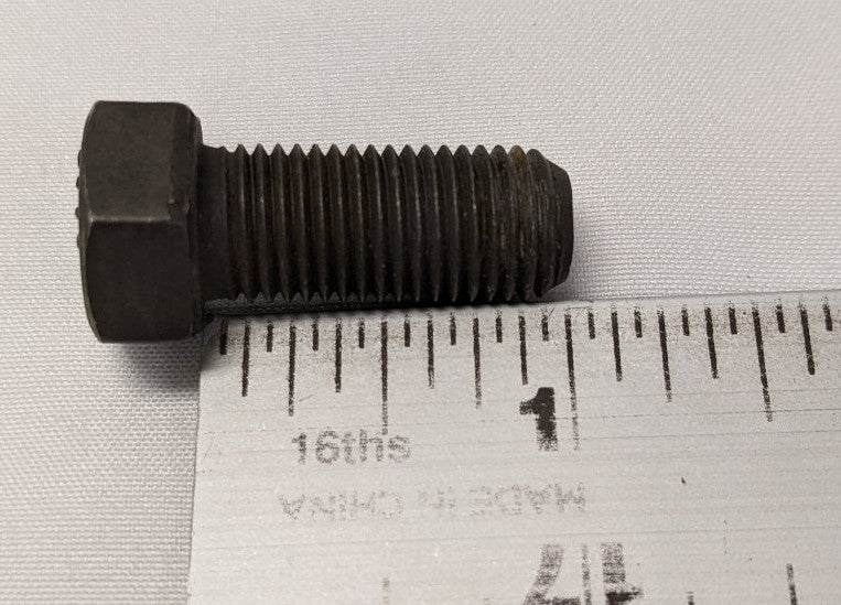 Lot/50 7/16"-20 x 1" Grade 8 Black Oxide Hex Bolts Fine Thread