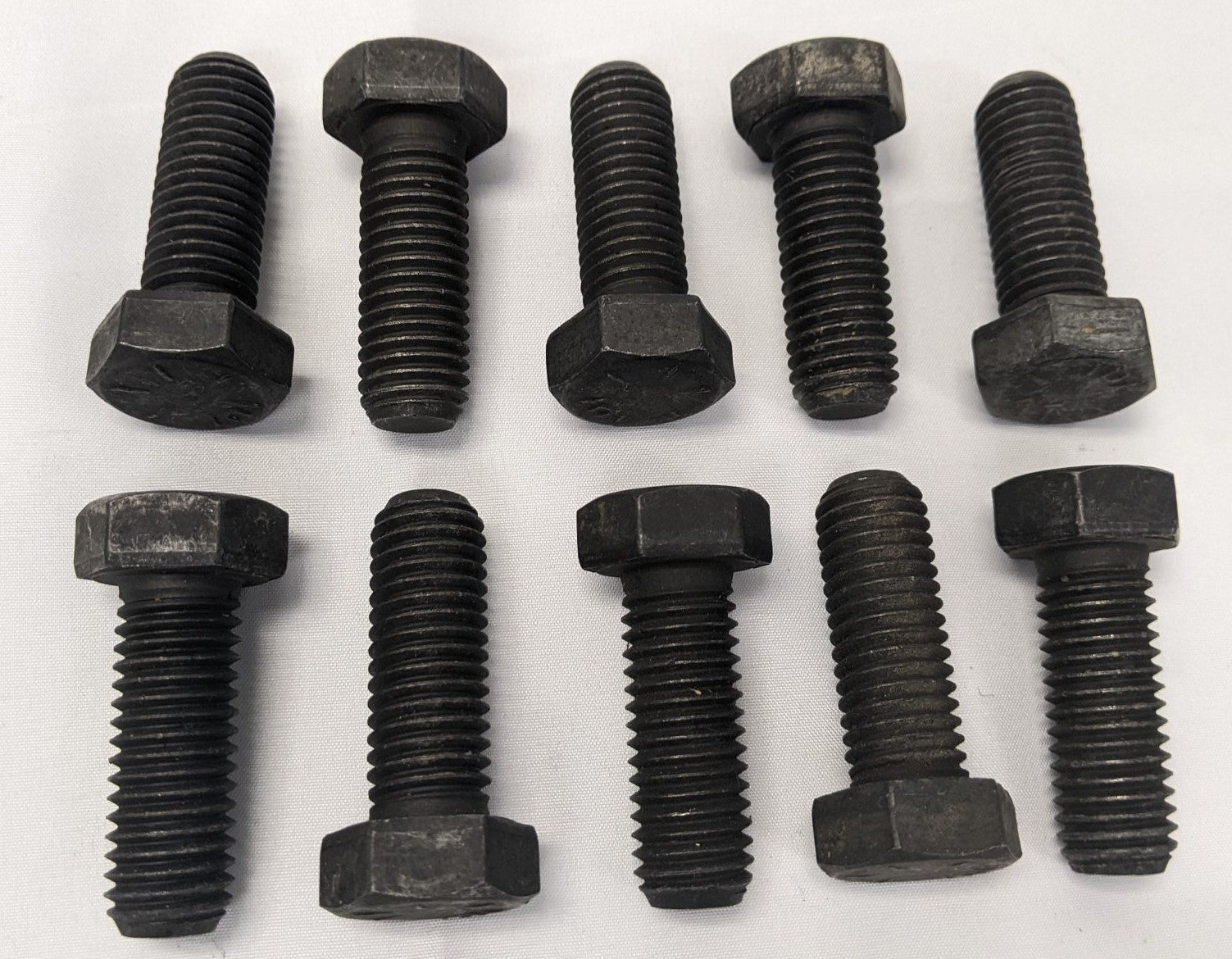 *Lot of 10* New 5/8"-11 x 1-3/4" Fully Threaded Coarse Grade 8 Steel Hex Bolts