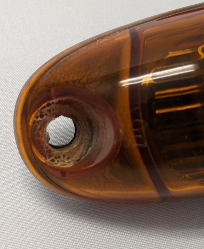 Used Freightliner Adhesive Marker LED Amber Light - P/N A66-08222-000