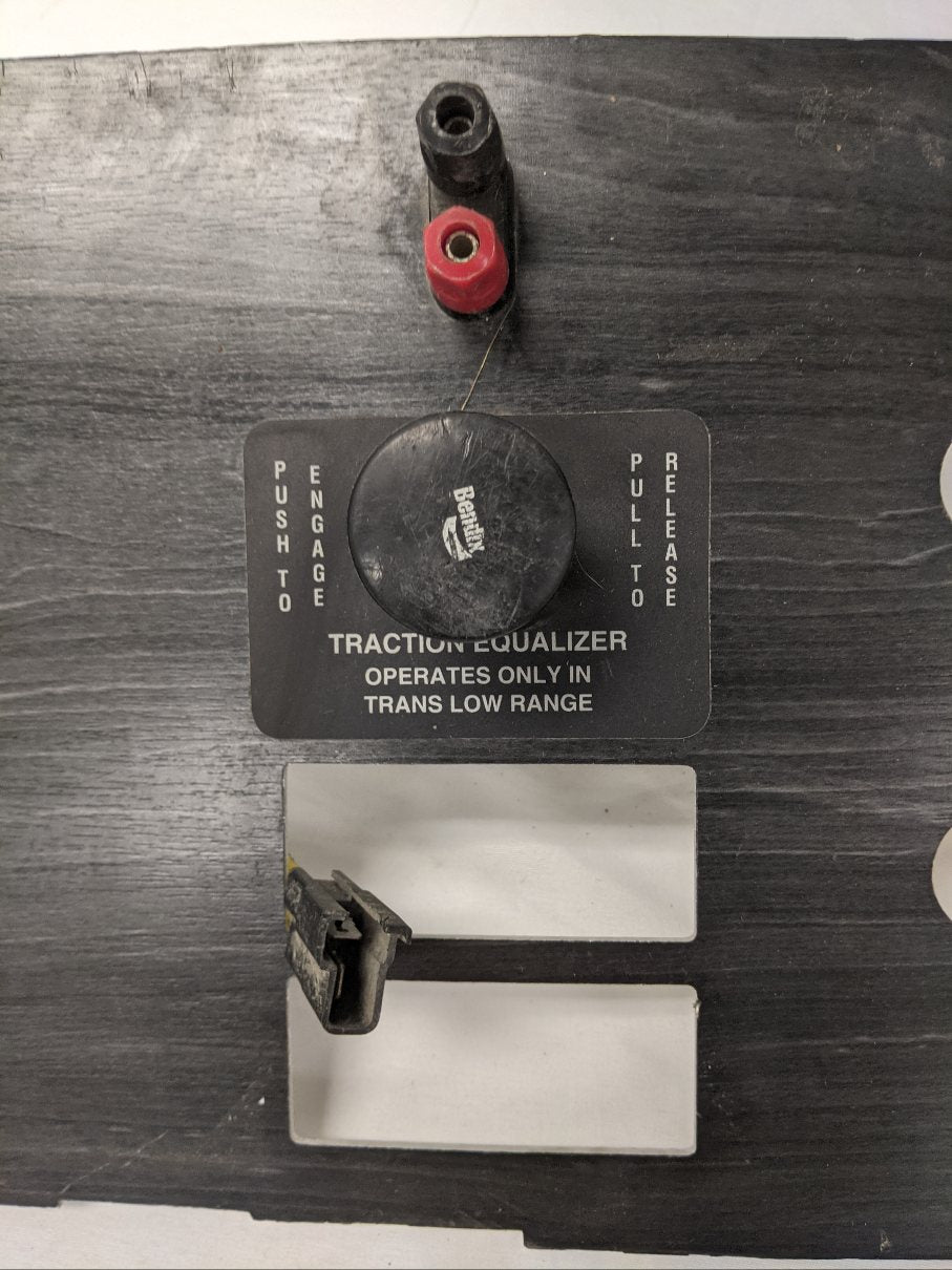 Used Freightliner Columbia Auxiliary Instrument Dash Panel - P/N  22-45867-010