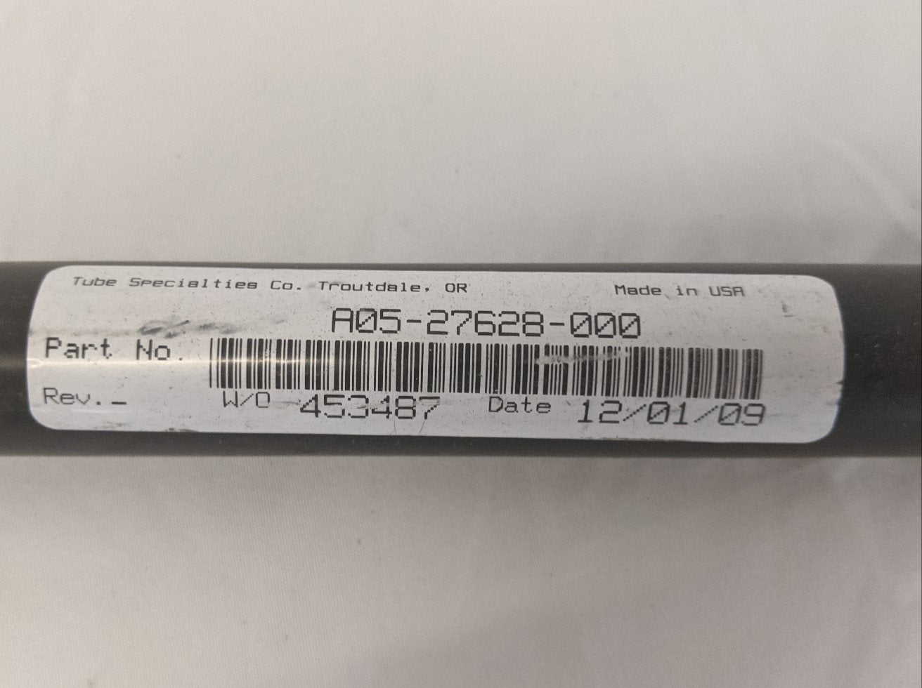 Used Freightliner LH Radiator Tie Rod Strut - P/N A05-27628-000