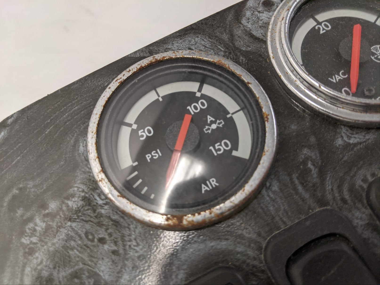 Used Freightliner Columbia Auxiliary Dash Instrument Panel -  P/N 22-45867-008