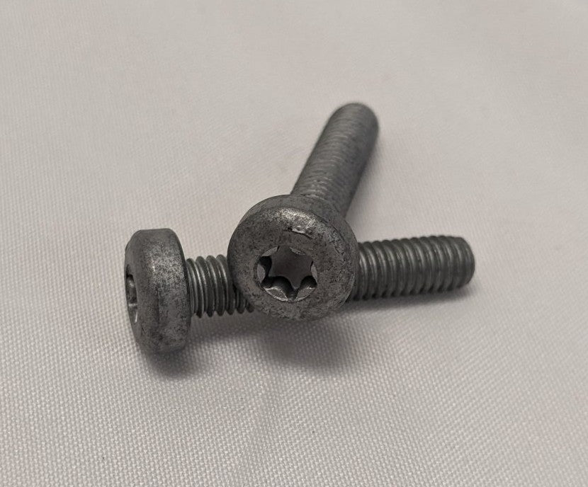 *Lot of 200* New M6-1mm x 30mm Full Thread Steel Pan Head (Torx) Machine Screw