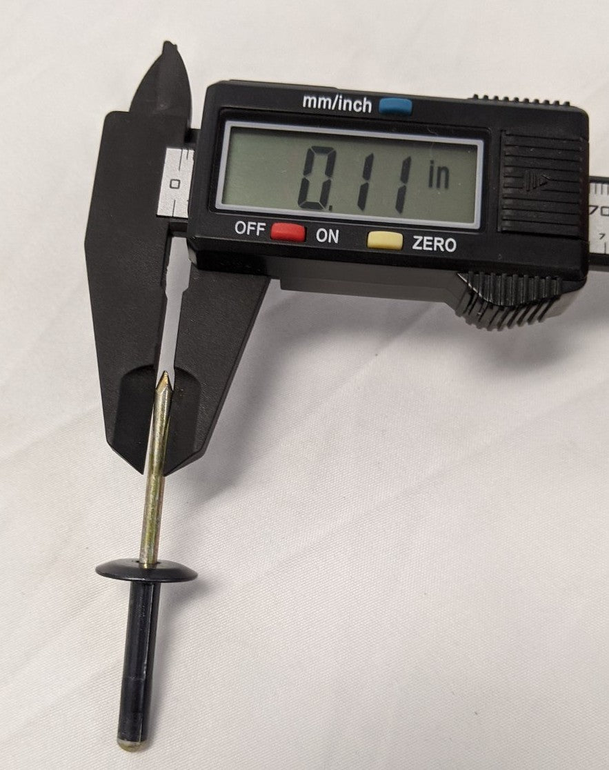 *Lot of 50* New 3/16" x 1" Aluminum Blind Rivets w/ Steel Mandrel