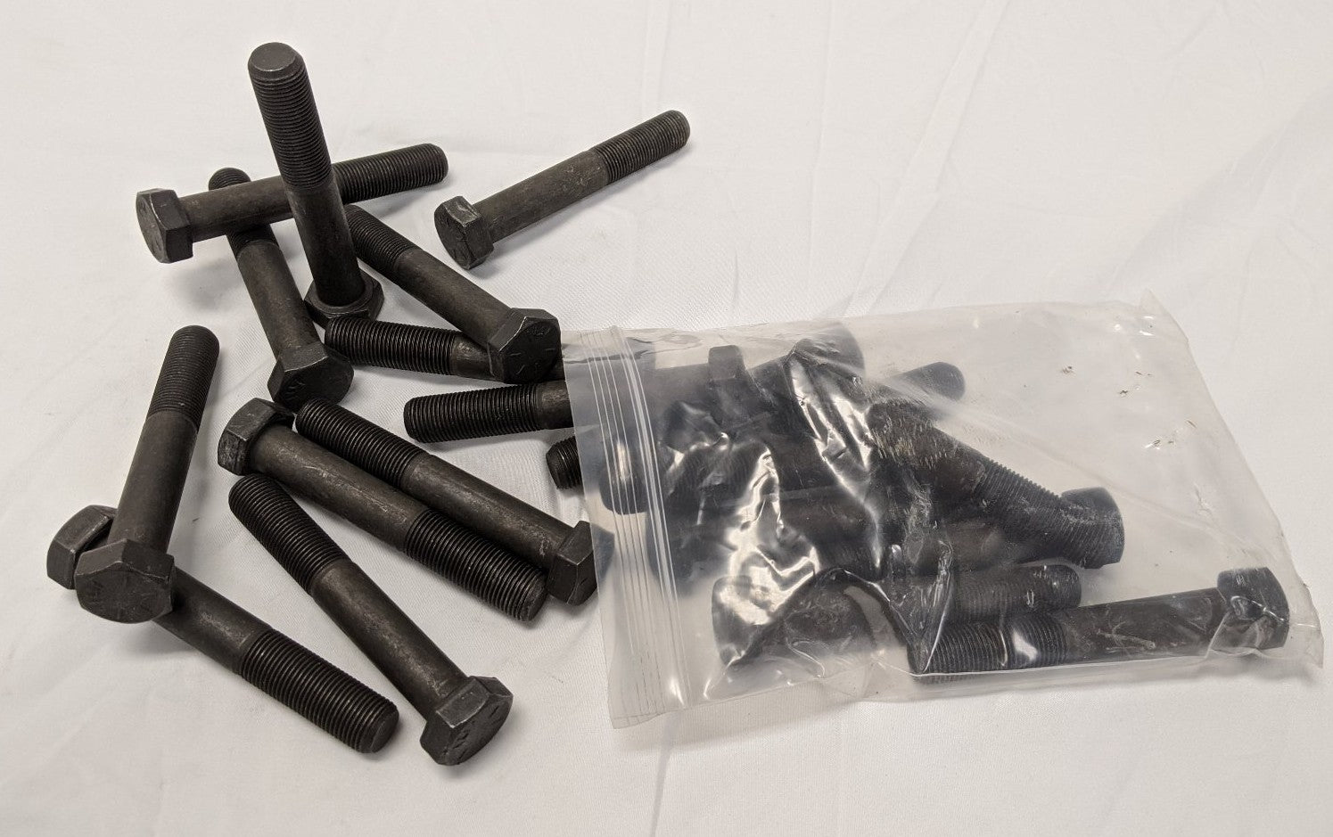 *Lot of 20* New 5/8"-18 x 4" Partly Threaded Fine Grade 8 Steel Hex Bolts