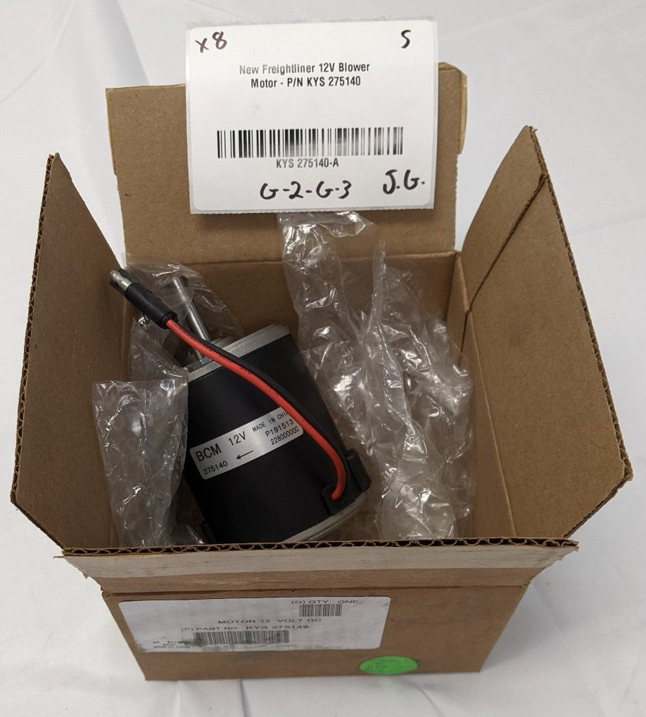 Freightliner A/C Condenser Blower Motor 12V | KYS275140
