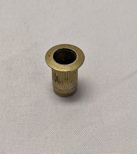 *Lot of 100* 3/16-24 Large Flange Steel Yellow Zinc Plated Ribbed Rivet Nuts