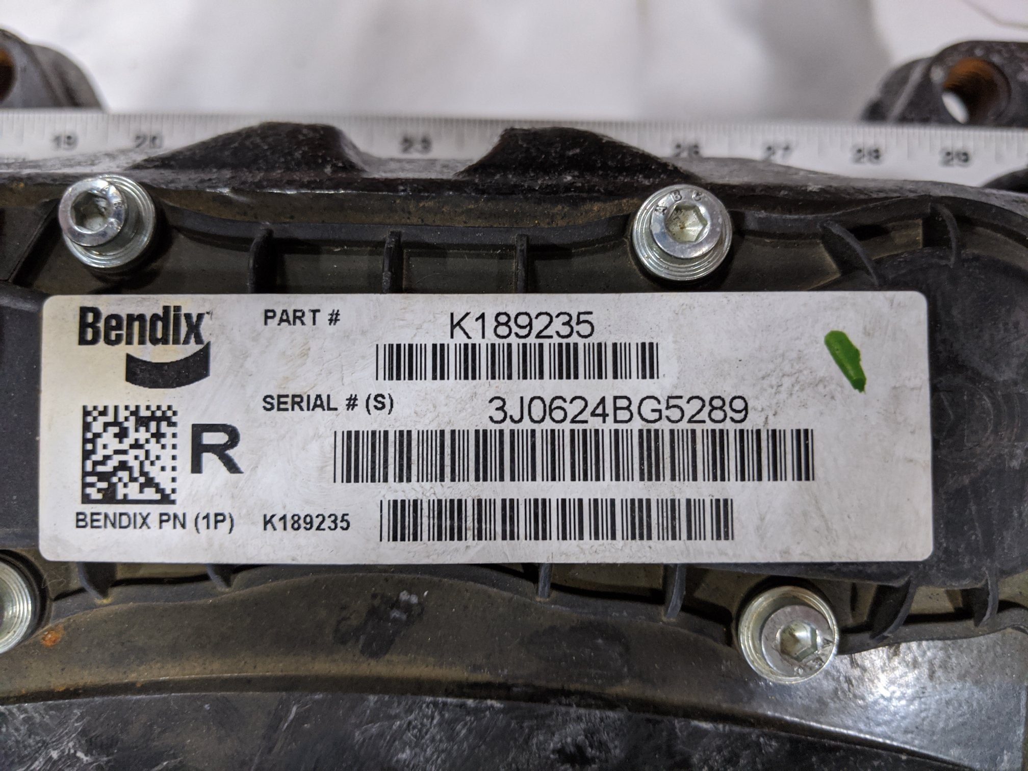 Bendix RH 0750B 276 Front Disc Brake Caliper - P/N BW K189235 (10091440308540)