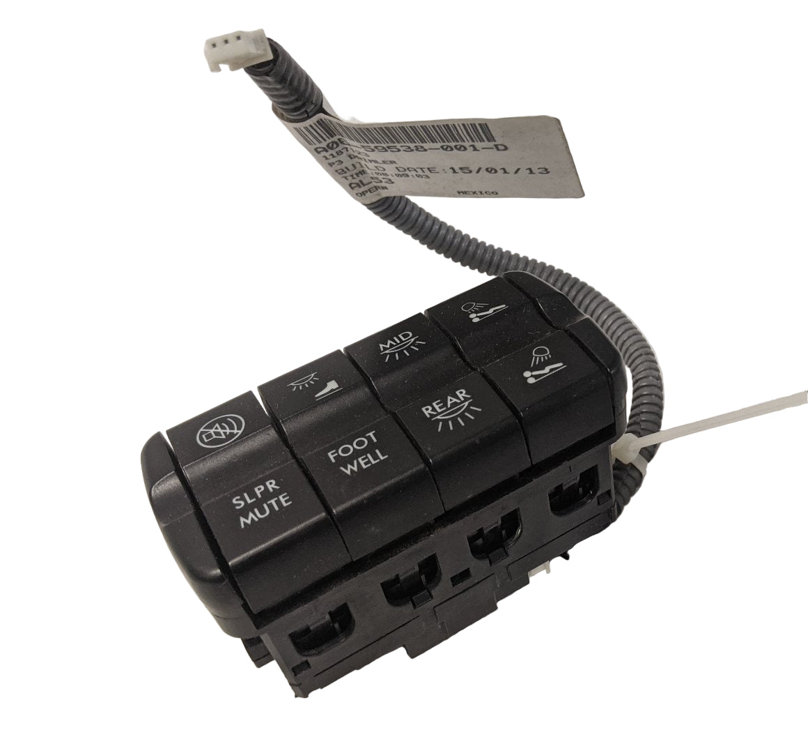 Freightliner Cascadia P3 Sleeper Cab Switch Panel  -  P/N  A06-60973-000