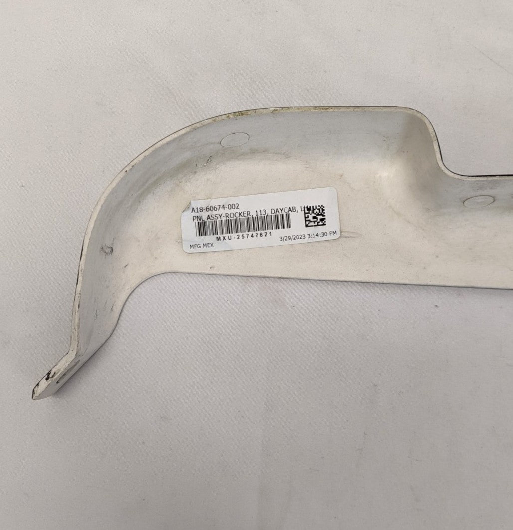 Freightliner Cascadia P3 Day Cab LH Rocker Panel A18-60674-002 Used