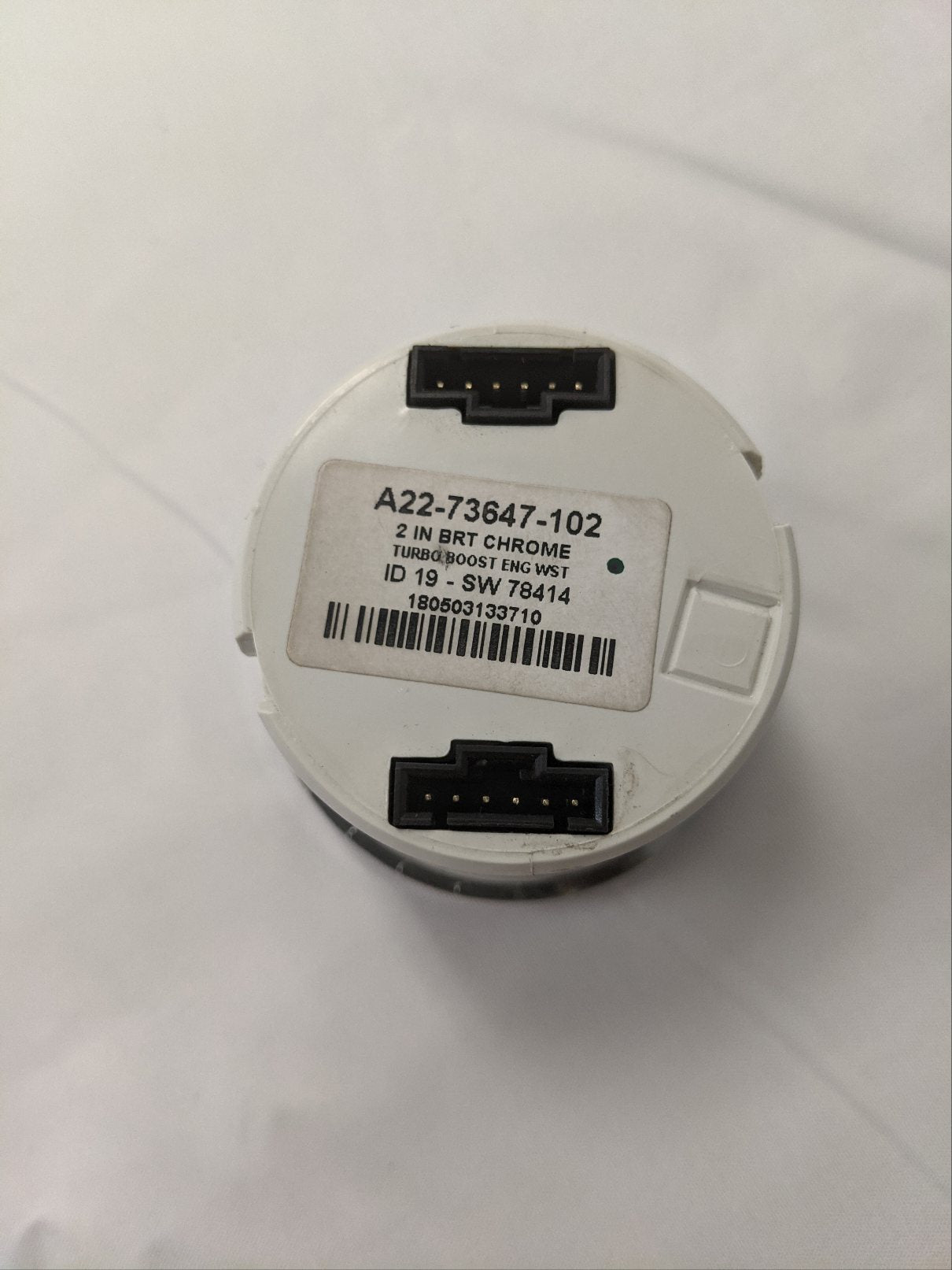 Damaged Western Star Turbo Air Pressure PSI Gauge w/o Mount - P/N A22-73647-102