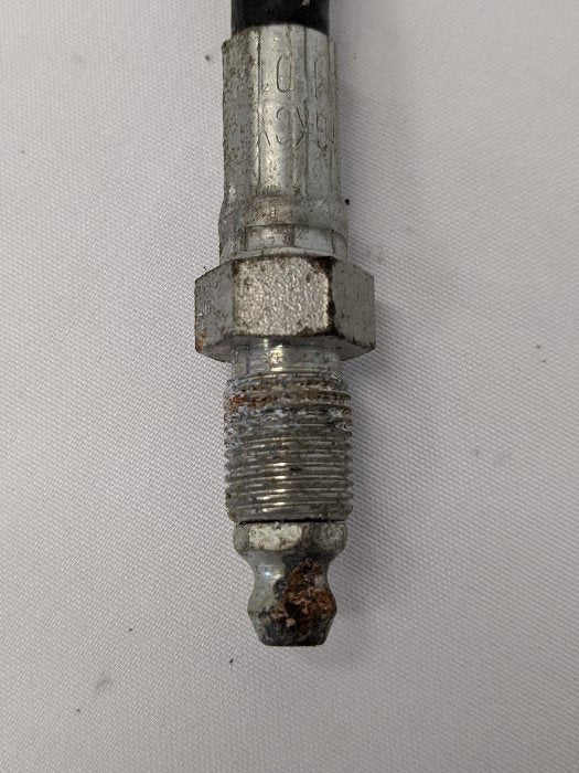 Parker No. 2 Clutch Grease Zerk Hose Line - P/N  A23-13605-018 (6697701867606)