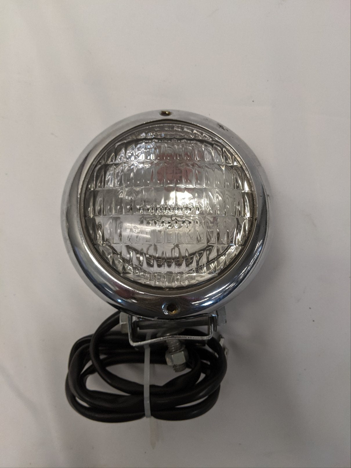 Grote Vintage-Style Chrome Utility Light w/ Screws -P/N 6412
