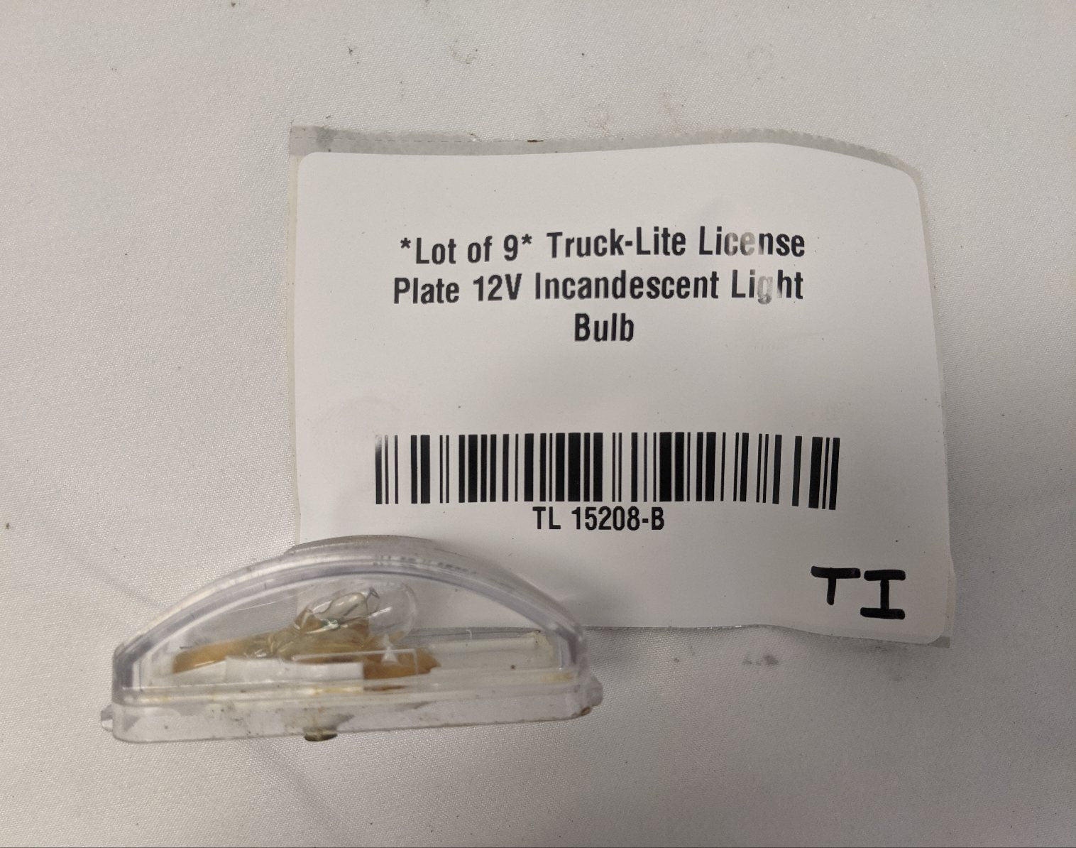 Truck-Lite License Plate 12V Incandescent Light Bulb - P/N 15208