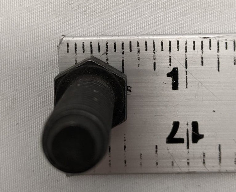 *Lot of 50* New 3/8"-16 x 1 1/4" Fully Threaded Coarse Steel Black Oxide Hex Bolts