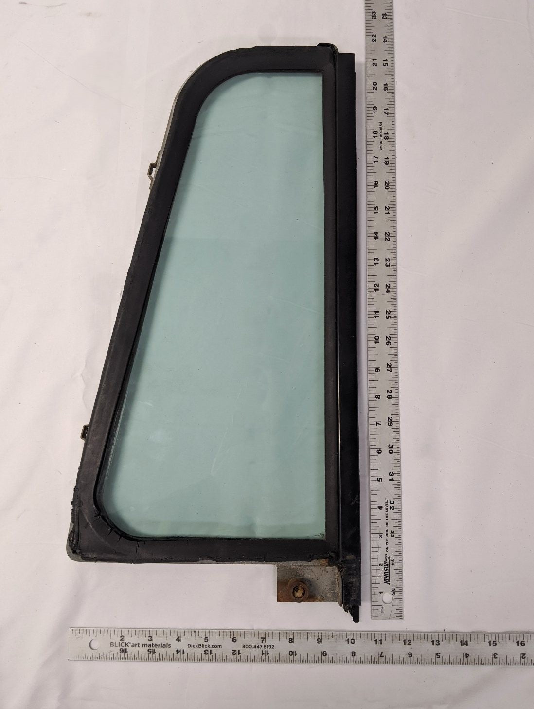 Used Freightliner FLD LH Fixed Vent Window Glass - P/N A18-27824-000