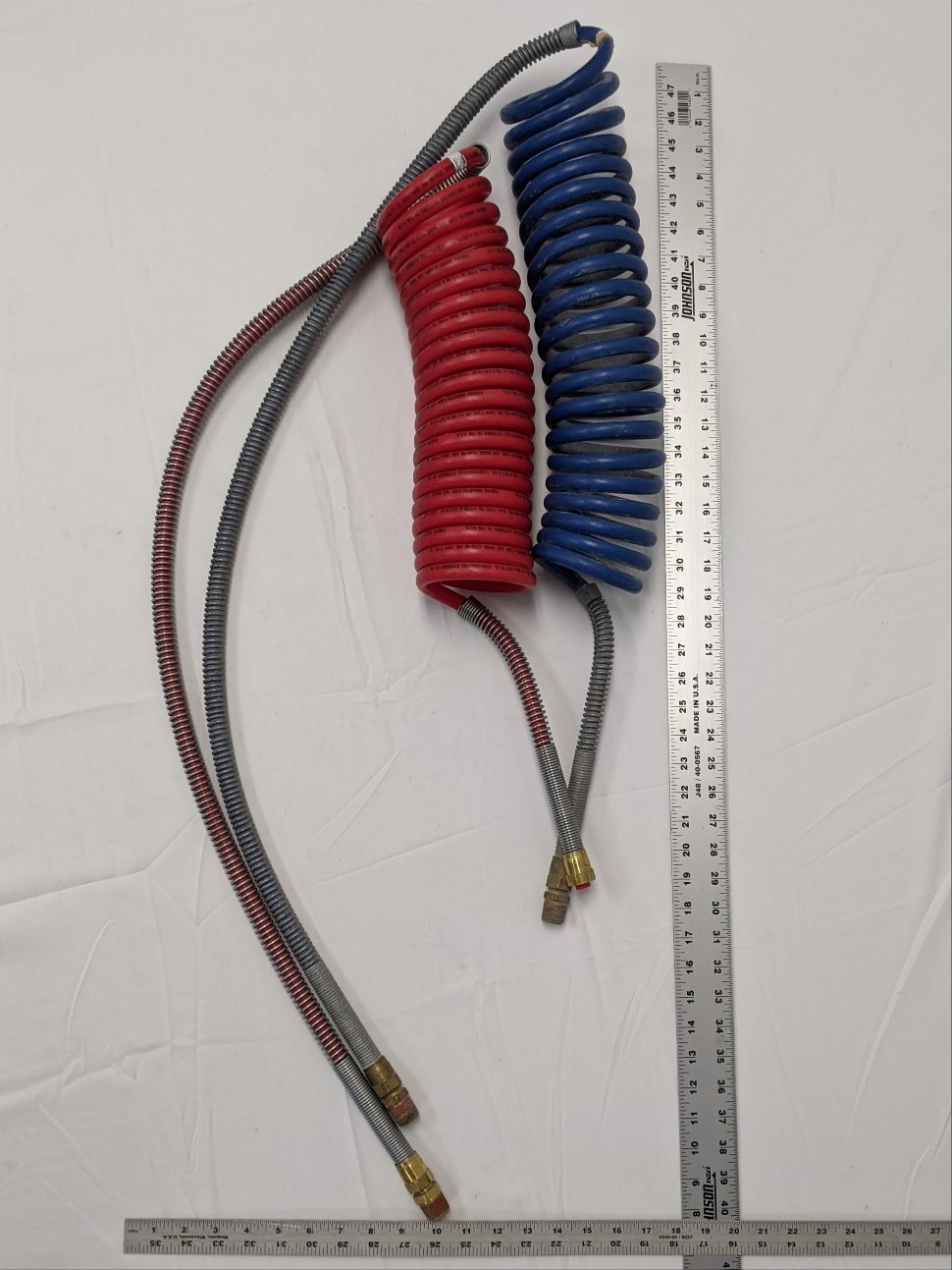 Parker 15' Red & Blue Coiled Trailer Air Lines A12-15880-001