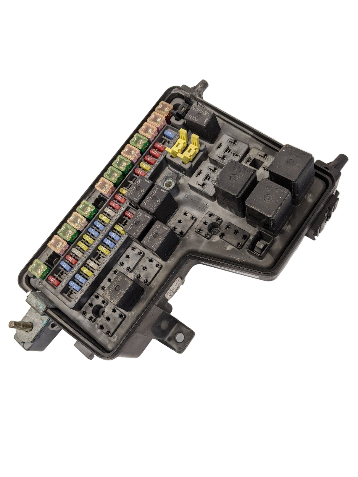 Damaged Dodge Ram 2500, 3500 TIPM Fuse Box Module - P/N 56045765AI