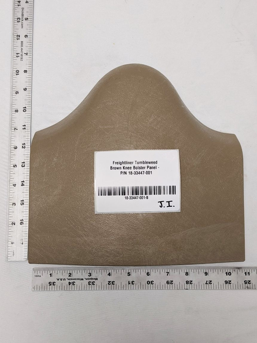 Freightliner Tumbleweed Brown Knee Bolster Panel - P/N 18-33447-001