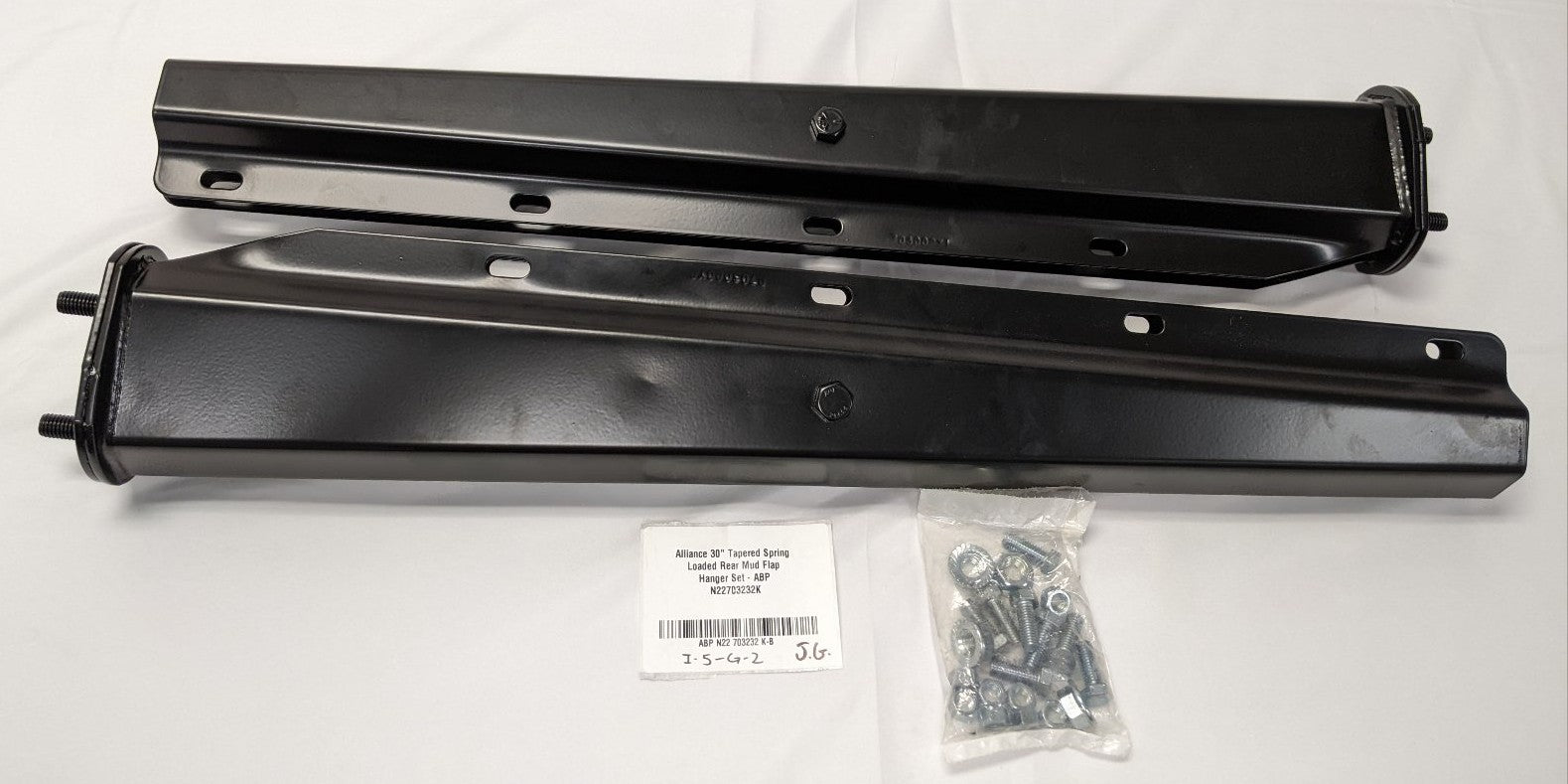 Alliance 30" Spring Loaded Mud Flap Hanger Set N22703232K