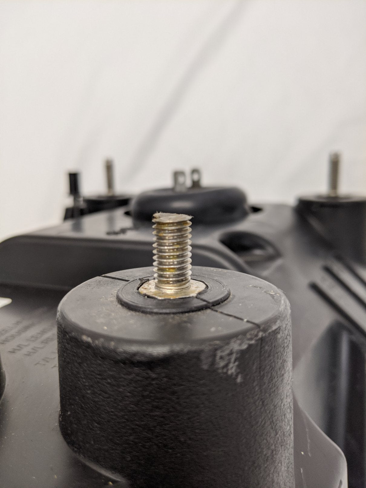 Damaged Freightliner Coronado SD122 LH Chrome Head Light - P/N A06-88646-000