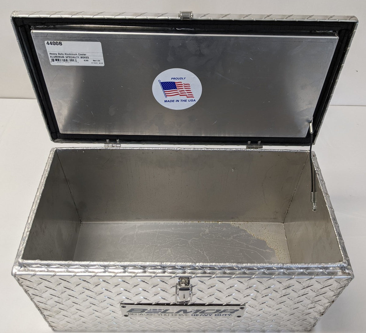 Belmor 48 Qt. Diamond Aluminum Cooler - P/N BLR 4400B