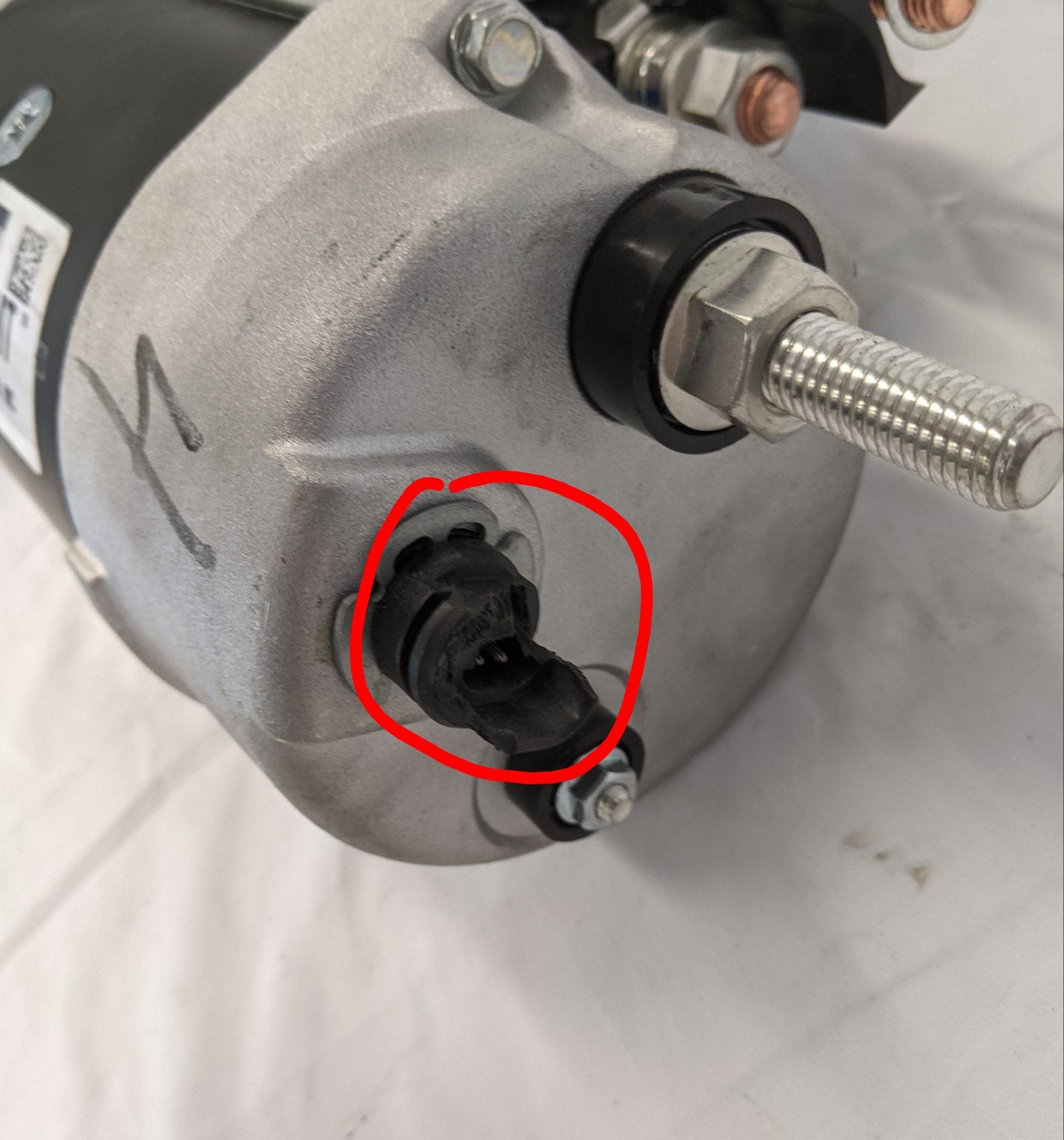 *Broken* Delco Remy 39MT Over Crank Protection Starter Motor-P/N DR 61007435 (10162177048892)