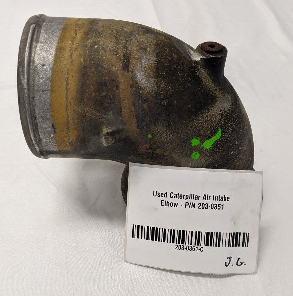 Used Caterpillar Air Intake Elbow - P/N 203-0351