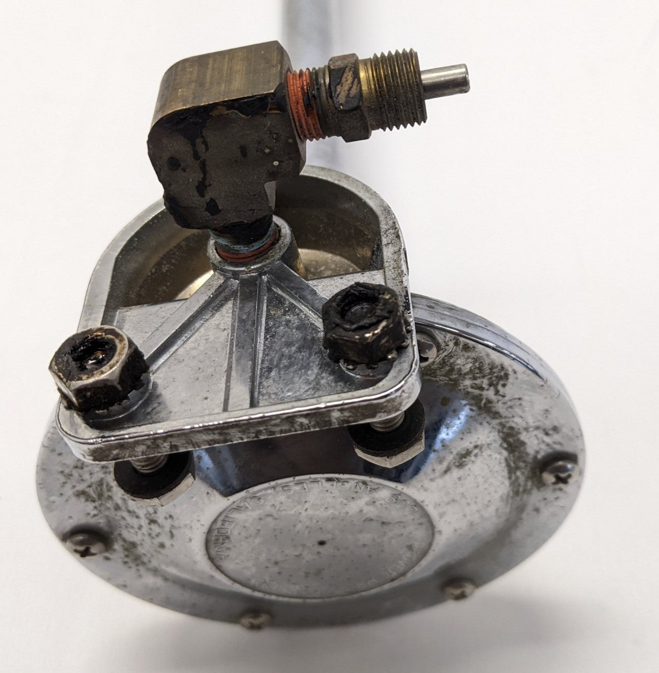 Used Grover 21 7/8" Rectangular Truktone Air Horn w/ Mounting Bolts- P/N 2001