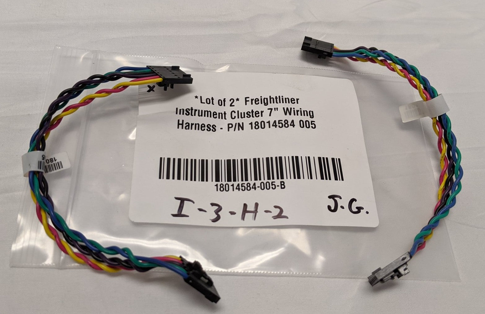*Lot of 2* Freightliner Instrument Cluster 7" Wiring Harness - P/N 18014584 005