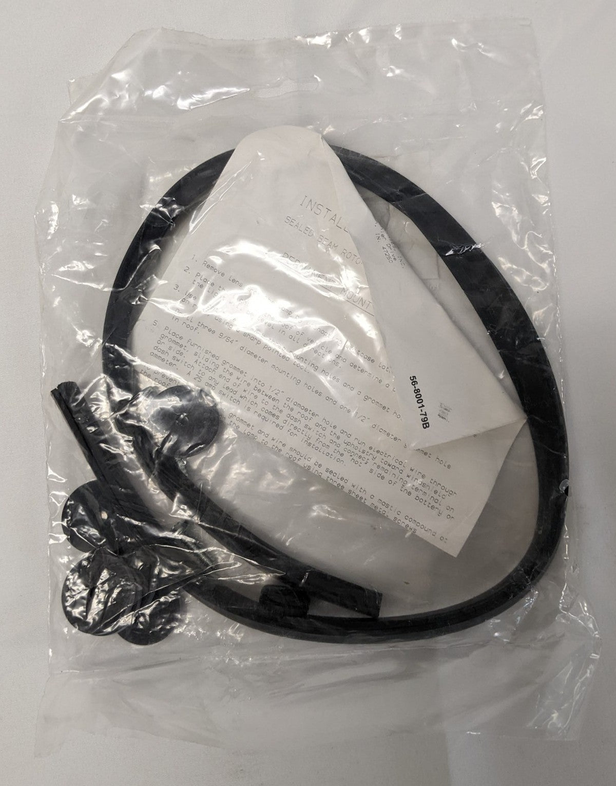 Damaged Grote Amber Beacon Strobe Light - P/N A06-71876-000