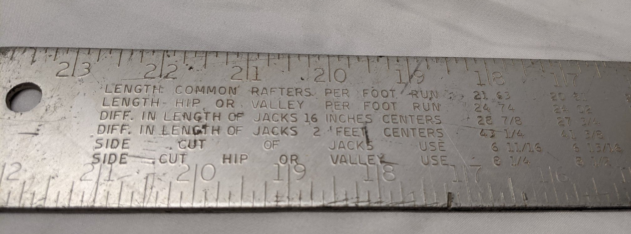 Carpenter Squares - 24" & 12" Framing Squares, Stanley, Johnson, Ace, Lot of 4