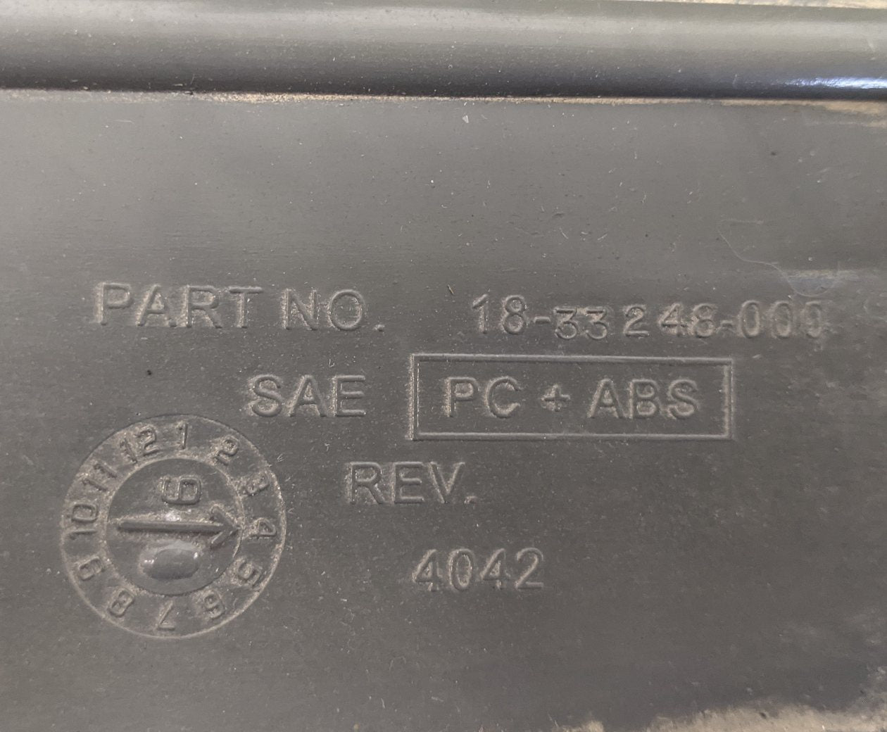 *Cracked* Freightliner Columbia, Century Steering Column Cover -P/N 18-33248-000 (10041355141436)