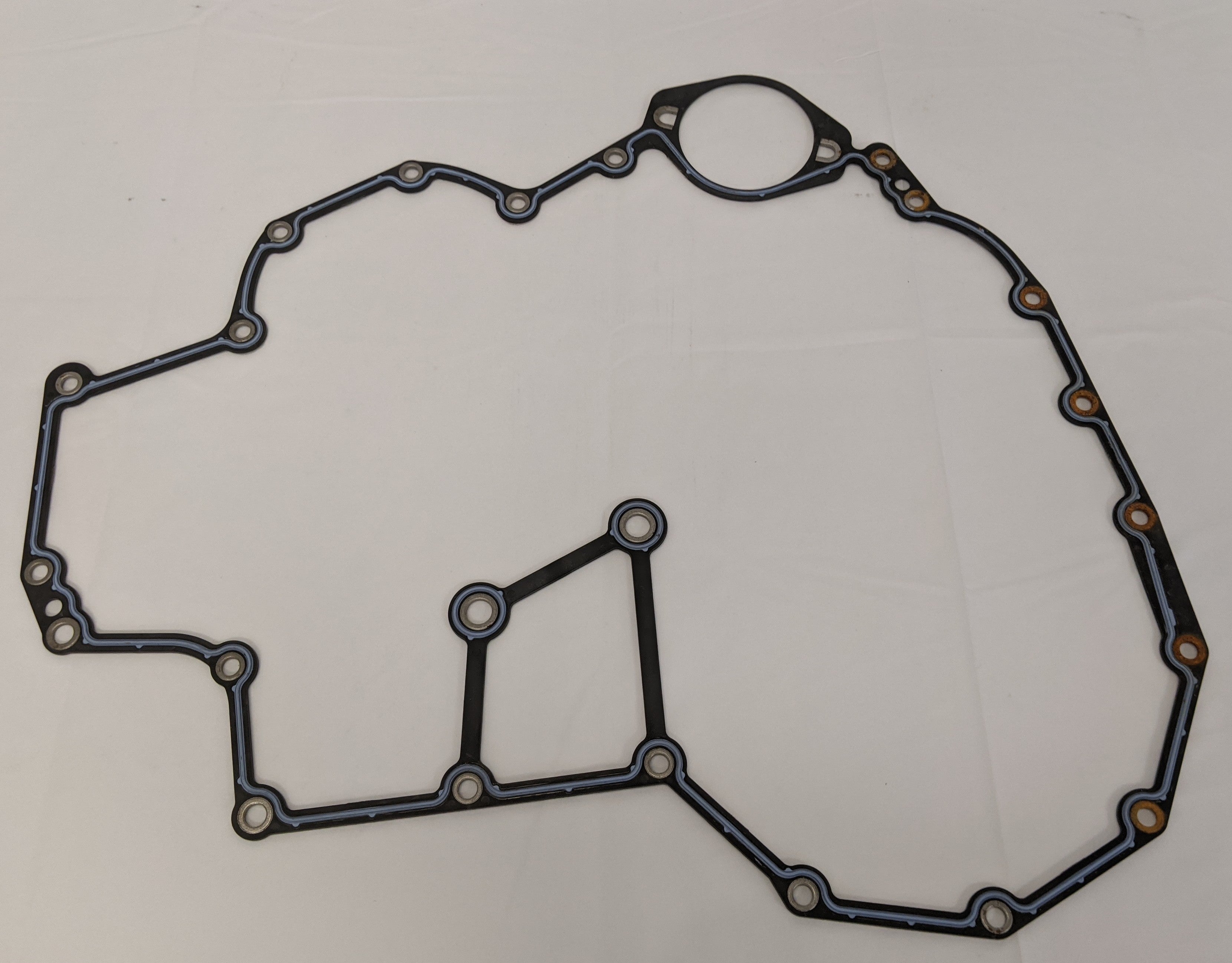 CAT Rubber Bonded Plastic Front Engine CVR & Timing Gear Seal Gasket-P/N 2237852 (10023691682108)