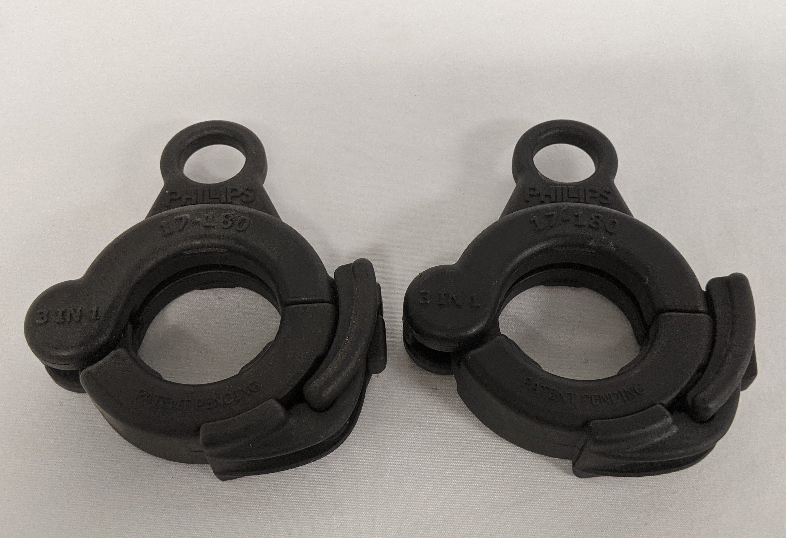 *Lot of 2* Phillips QWICK-CLAMP™  3-in-1 Hose Holder Clamp   P/N  17-180 (8112258842940)