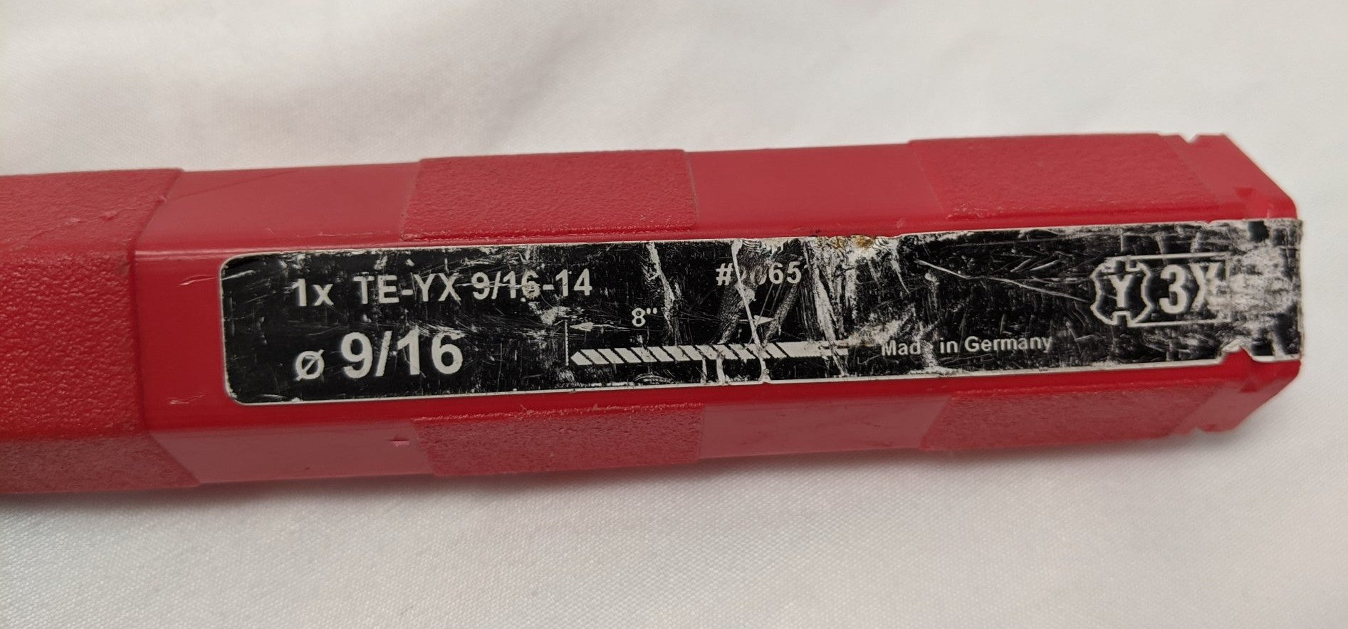Hilti TE-YX 9/16" SDS-Max Hammer Drill Bit - P/N: 206511