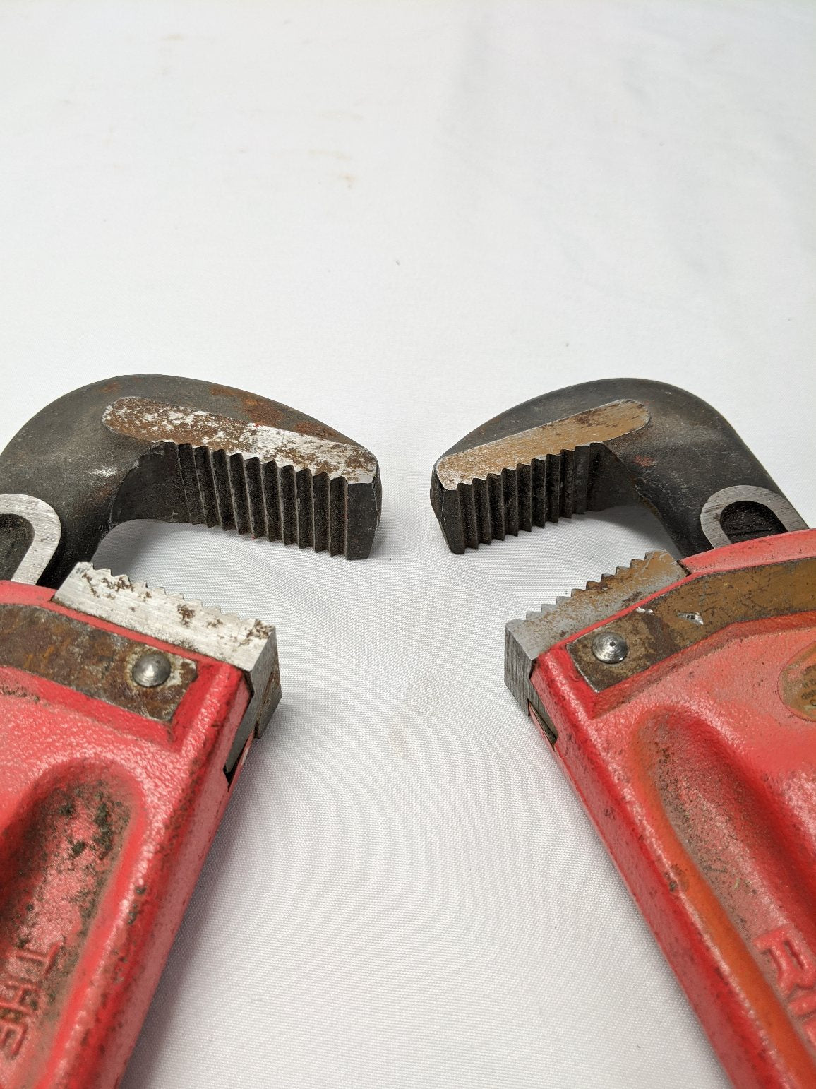 *Lot Of 2* Used Ridgid 14", 18" Steel Straight Pipe Wrenches