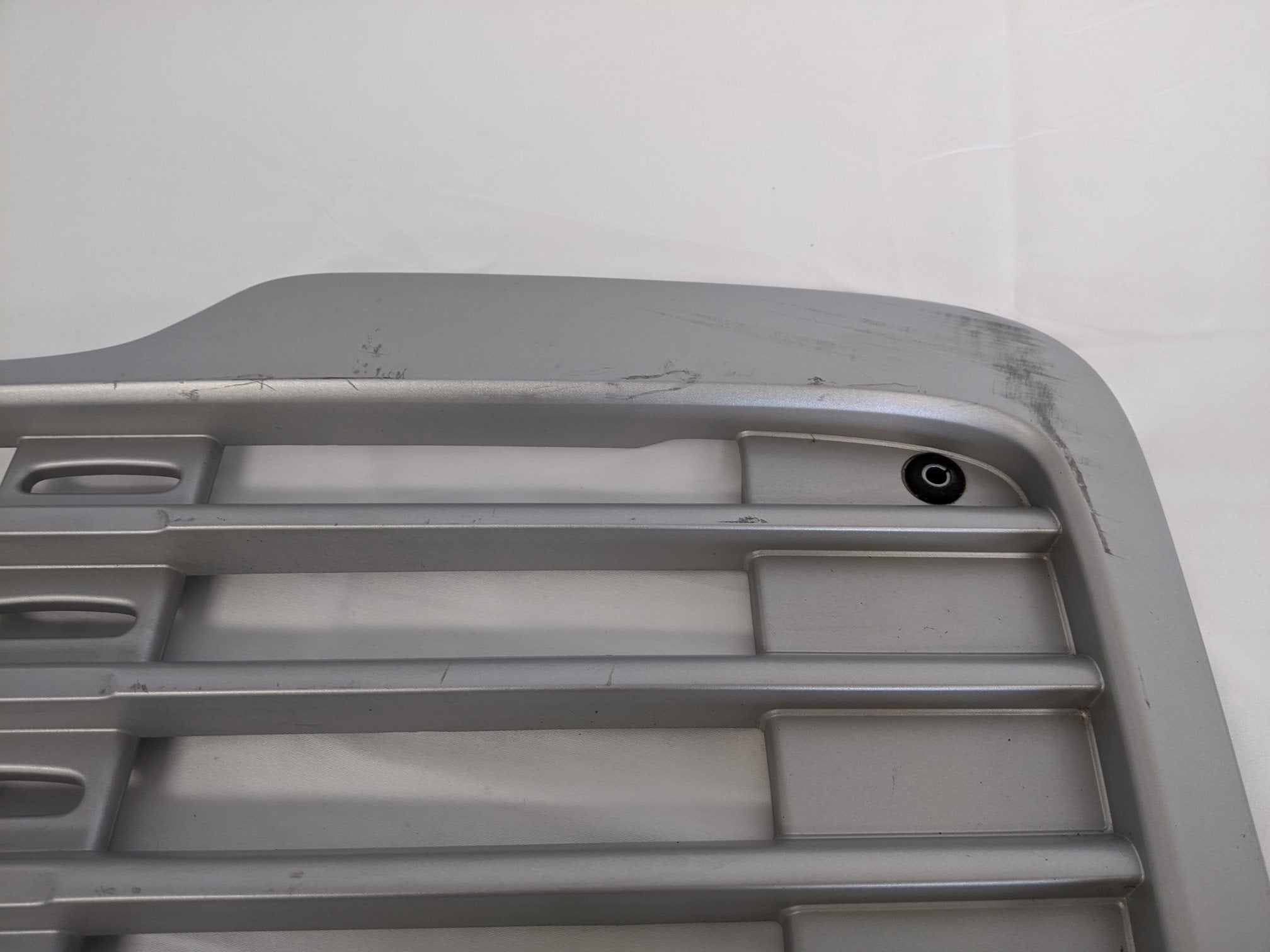 *Blemished* Freightliner M2 Argent Silver Hood Mounted Grille -P/N A17-21024-000 (6720366772310)
