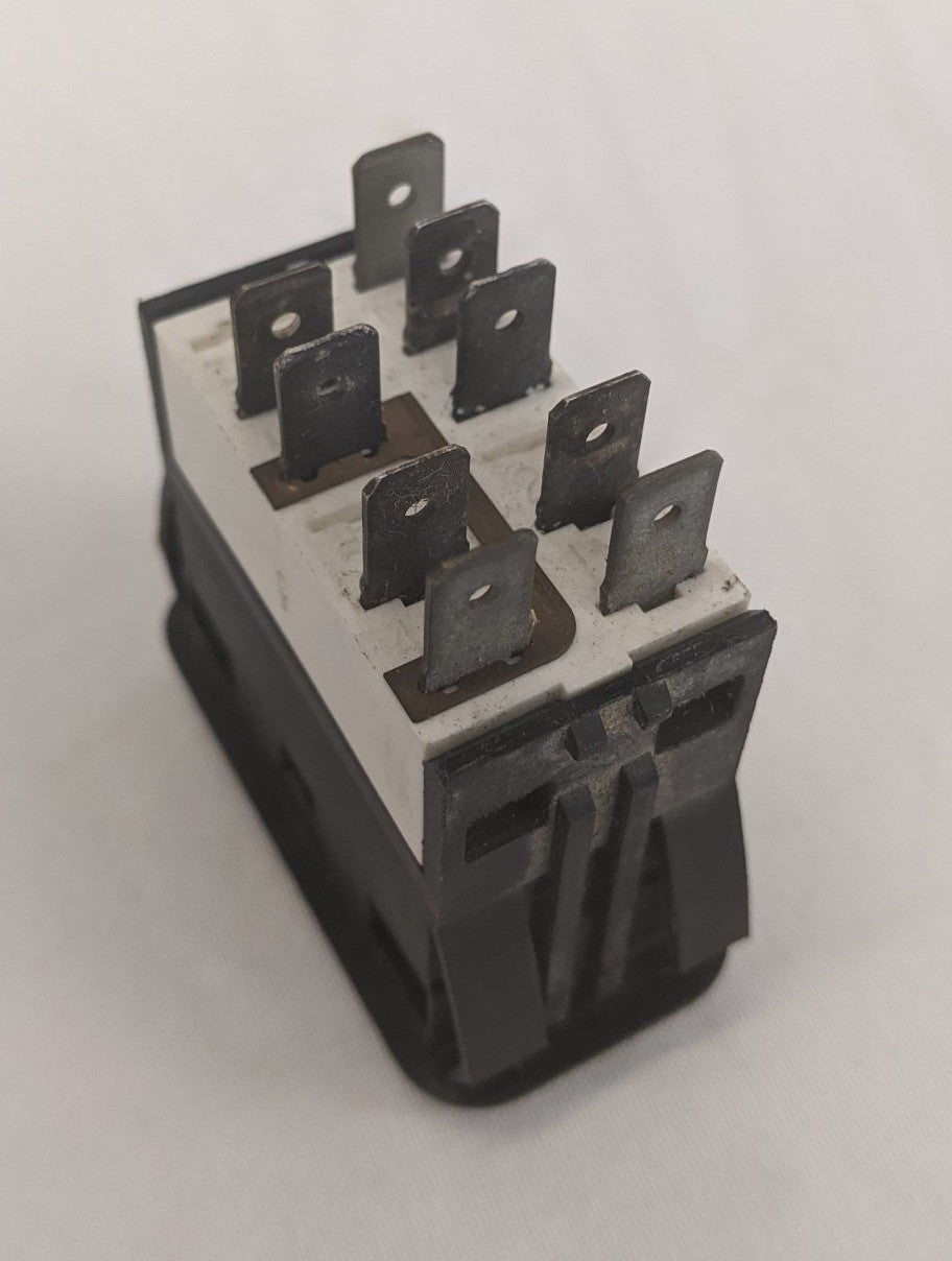 Used Engine Fan Single Pole Single Throw Rocker Switch - A06-30769-016